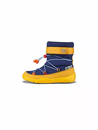 AFFENZAHN | Bottes d'hiver pour enfants VEGAN SNOWY Hai | dunkelblau